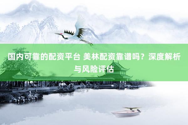 国内可靠的配资平台 美林配资靠谱吗？深度解析与风险评估